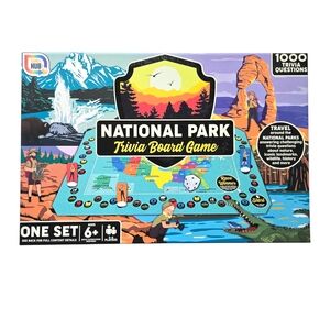National Park Trivia Board Game - Multicolor